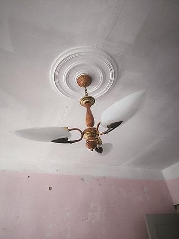 Çılçıraq, 3 lampa, Metal — 1