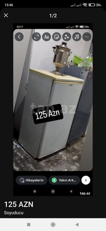 Blenderlər: 2 qapılı Beko Soyuducu Satılır, rəng - Ağ — 2