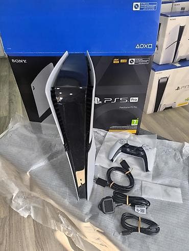 TV və video: Sony PlayStation 5 Pro oyun konsolu Playstation 5 pro teze kimi, 10 — 6