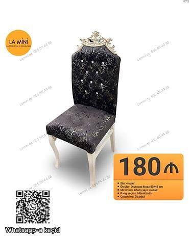 taxta masa: Qonaq otağı üçün, Qatlanmayan, Stul — 1