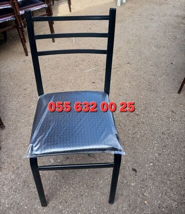 диван и стол на кухню: Yeni, Sadə stul, Dəri, Azərbaycan — 16