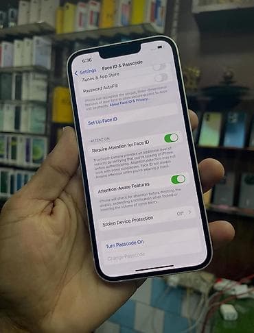 iphone 13 batareya qiymeti: IPhone 13, 128 GB, Ağ, Zəmanət, Kredit, Face ID — 8