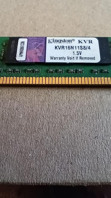 intel core i3: Ram Kingston 4gb, DDR3, PC üçün. Tam işlək. Ünvan: Xalqlar Dostluqu — 1