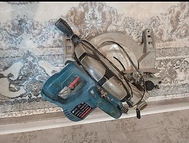 bosch lazer: Metrik kəsim üçün elektrikli mişar (köşə kəsən, torna başlıqlı) - — 1