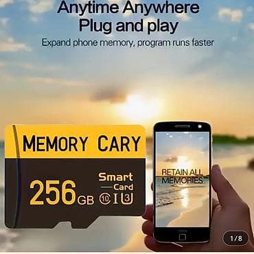 lazerli mala: 😲256gb -15azn 🌐Yaddaş Hecmi -256gb☀️ hem telefona hemde kompütere — 1