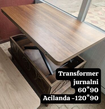 tek masa: Круглый стол, Трансформер, Без колесиков, Турция, Гарантия 2 года, Бесплатная доставка, Бесплатная установка — 11