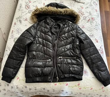 qadin ucun is elanlari: Куртка для девушек, AMISU, мех отстегивается зима-осень — 1