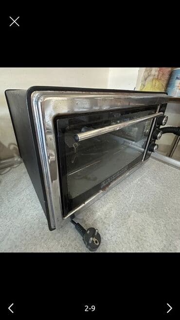 itimat soba: Duxovka King, Elektrik, rəng - Qara, Ayrıca dayanan, İşlənmiş — 2