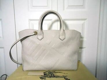 ağ qadın cantaları: Əl çantası, Burberry, Yeni — 1