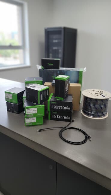 Tiandy video‑müşahidə sistemi komplekti Məzmun: - Tiandy IP/HD kamera