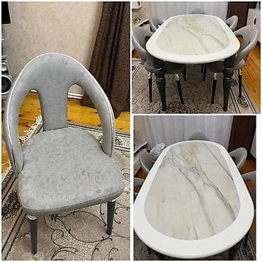 Qonaq otağı üçün, İşlənmiş, Oval masa