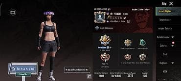 PUBG Mobile hesabı - Səviyyə: 54 - BP: 401,918 | Gümüş: 5,211 - Sezon — 3