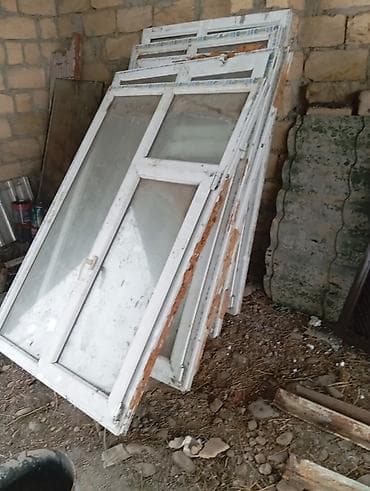 ucuz darvaza satilir: Slcipan profrli 4 metraliq biri 3 azn Darvaza qapi Plastik pencere — 3