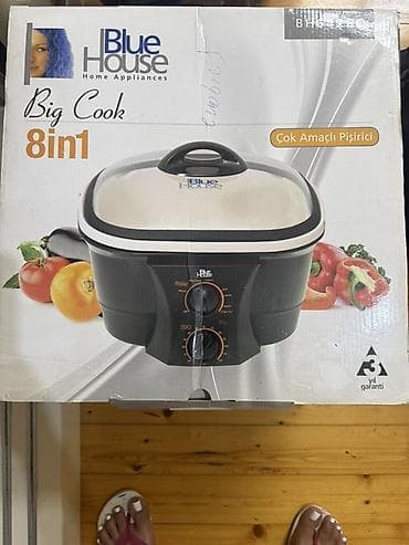 Blue House Big Cook 8-in-1 çox məqsədli bişirici (Multi Cooker) –