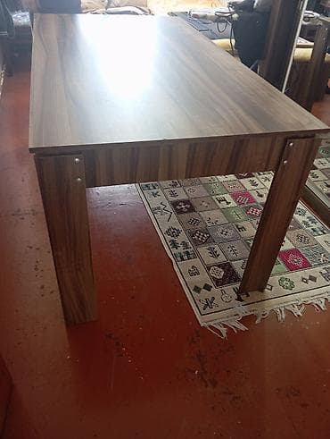 metbext masasi: Mətbəx üçün, Yeni, Açılmayan, Dördbucaq masa, 6 stul — 2