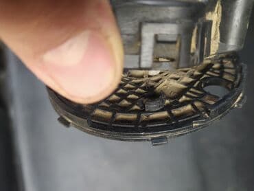 s class guzguleri: Sol, Mercedes-Benz W 202, 1998 il, Almaniya, Ünvandan götürmə — 2