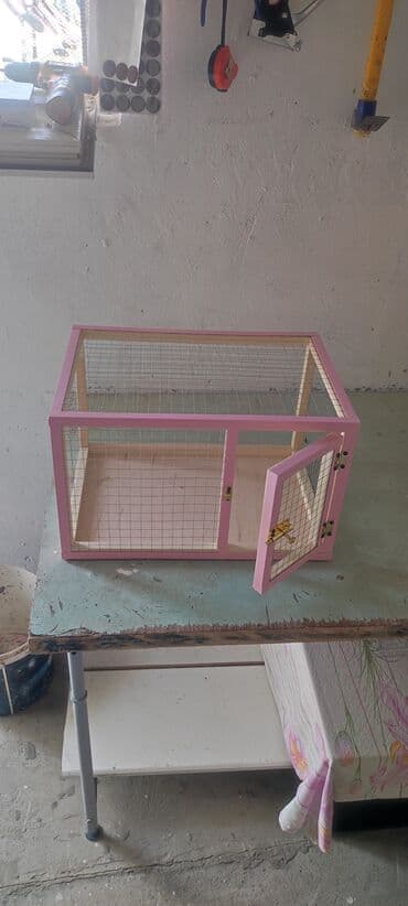 xamyak qəfəs: Dovşan,hamster,şinşila,bildirçin,cücə,xamyak,pişik,quş ve s kimi ev — 3