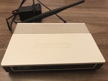 TP-Link TD-W8951ND modelindən olan simsiz ADSL2+ modem-router evdə və lalafo.az -da TP-Link TD-W8951ND modelindən olan simsiz ADSL2+ modem-router evdə və