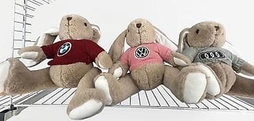 Игрушки: Brend loqolu yumşaq loqoluoyuncaq dovşanlar mişka satılır — 1