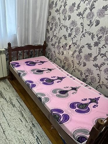 Çarpayılar: İşlənmiş, Təknəfərlik çarpayı, Bazasız, Matras ilə, Siyirməsiz, Azərbaycan — 2