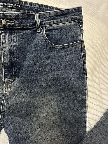 Plaşlar: Cins şalvar Təcili satılır. Çox az geyinilib, vəziyyəti əladır – demək — 2