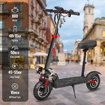 suktur: İşlənmiş Elektrik samokat 10", 751 - 1000 Vt, > 45 km/s — 10