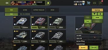 Игрушки: Oyun hesabı – Tank müharibəsi oyunu (LVL 73) - Profil: URXAN 616 — 2
