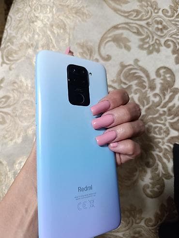 Redmi Note 9, 128 GB, rəng - Mavi, Sensor, Barmaq izi, İki sim kartlı — 1