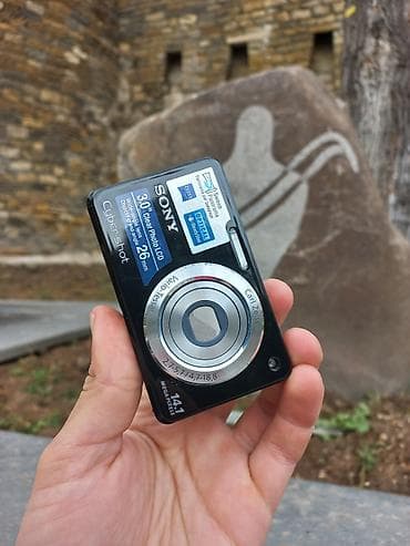 yadaş karti: Sony DSC-W560 14.1MP Təzə Qutuda 2GB yaddaş kartıda hədiyyə tələsin — 3