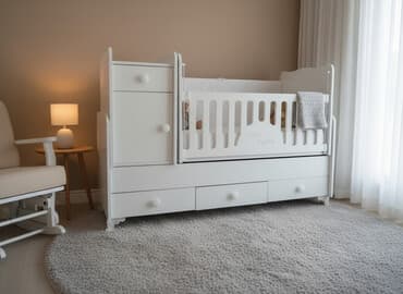 avropa qapıları və qiymətləri: Oğlan və qız üçün, İşlənmiş, Dördbucaq, Beşik, Dəstsiz, Matrassız, Yellənmə mexanizm ilə — 1