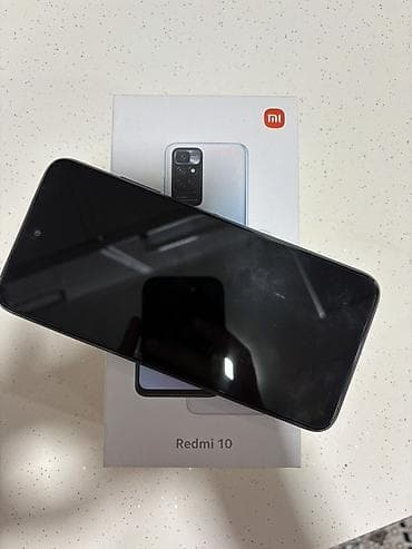 xiomi 10 t: Redmi 10, 64 GB, rəng - Qara, Barmaq izi — 3