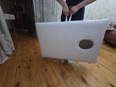 sekis masaj: Portativ masaj/terapiya masasI - Katlanan, yüngül və daşıma üçün əl — 2