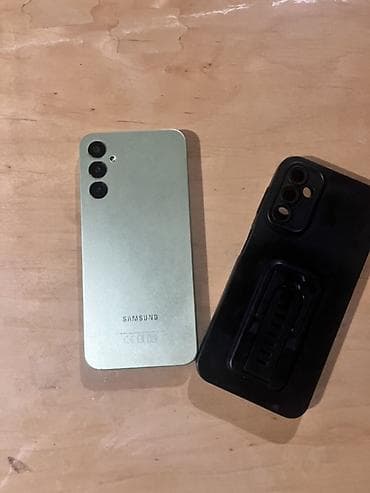 ucuz bluetooth qulaqlıq: Samsung Galaxy A14, 64 GB, rəng - Yaşıl, Barmaq izi, İki sim kartlı, Face ID — 1