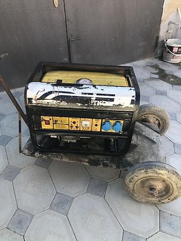 generator mini: Benzinli elektrik generatoru - Portativ model, metal karkaslı - Üst — 1