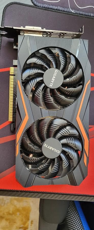 rtx 4070 super: Videokart Gigabyte GeForce GTX 1050 Ti, 4 GB, İşlənmiş — 4