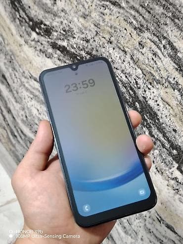 Samsung Galaxy A25, 256 GB, rəng - Göy, Barmaq izi — 2
