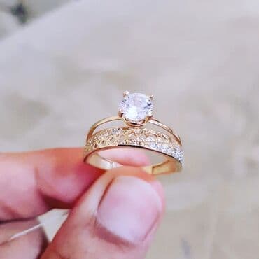 585 qızılın qiyməti 2024: Nişan, Üzük, Sarı qızıl, 585 Əyar — 5