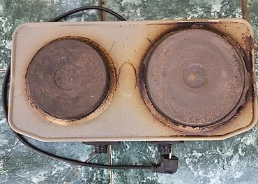 efba soba: Elektrik sobası Stolüstü, 2 gözlü, İşlənmiş — 2