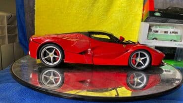 metbex tavan modelleri: Коллекционная модель Ferrari LaFerrari rosso red 2013 Hot Wheels — 17