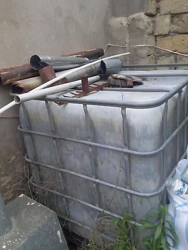 badam baglari: Bak, Plastik, 1000 l l, İşlənmiş, Ünvandan götürmə — 2