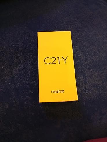 Realme C21Y, 64 GB, rəng - Qara, İki sim kartlı