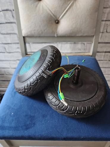 minik masini: Elektrikli segvey üçün 2 ədəd motorlu təkər dəsti cütü 30azn biri 15 — 2
