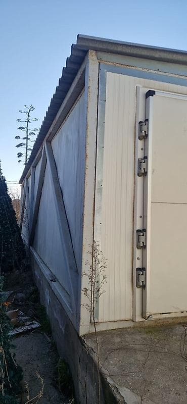 Промышленные морозильники: Məhsul: Sənaye tipli soyuducu-kamera (modul tipli, kompressor sistemi — 4