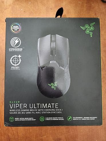 veten komputer: Razer Viper Ultimate – Simsiz oyun siçanı + şarj dok stansiyası — 1