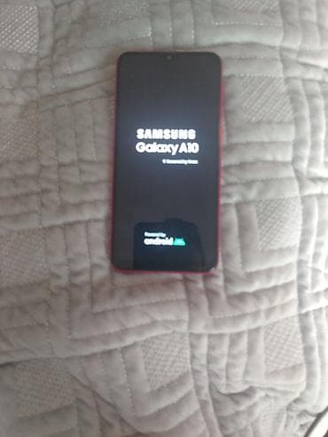 panel radiator: Samsung Galaxy A10, 32 GB, rəng - Qırmızı, İki sim kartlı — 1