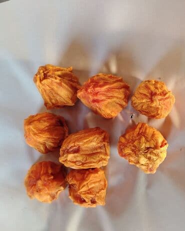 Turşular: Quru xurma 1 ci növ - 8 2 ci növ - 5 Hər 100 qram qurudulmuş — 4