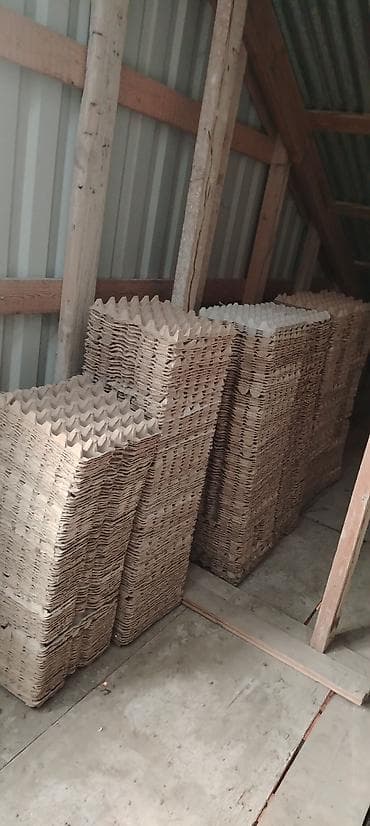 yumurta bezeyi: Karton yumurta altılıqları Altlıqlar təmiz, quru və istifadəyə — 3