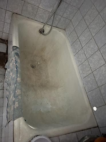 İşlənmiş Vanna, Çuqun, 120x70 sm, Ünvandan götürmə lalafo.az -da İşlənmiş Vanna, Çuqun, 120x70 sm, Ünvandan götürmə