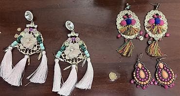 mona pancevo: Boho/etnik üslubda parlaq aksesuar dəsti Məhsul tərkibi: - Kütləvi — 5