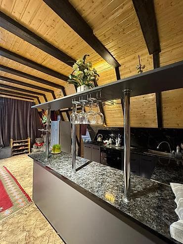 samaxi kiraye evler hovuzlu: İsmayıllı günlük ev – müasir A-frame dizaynlı, geniş həyətli villa — 8